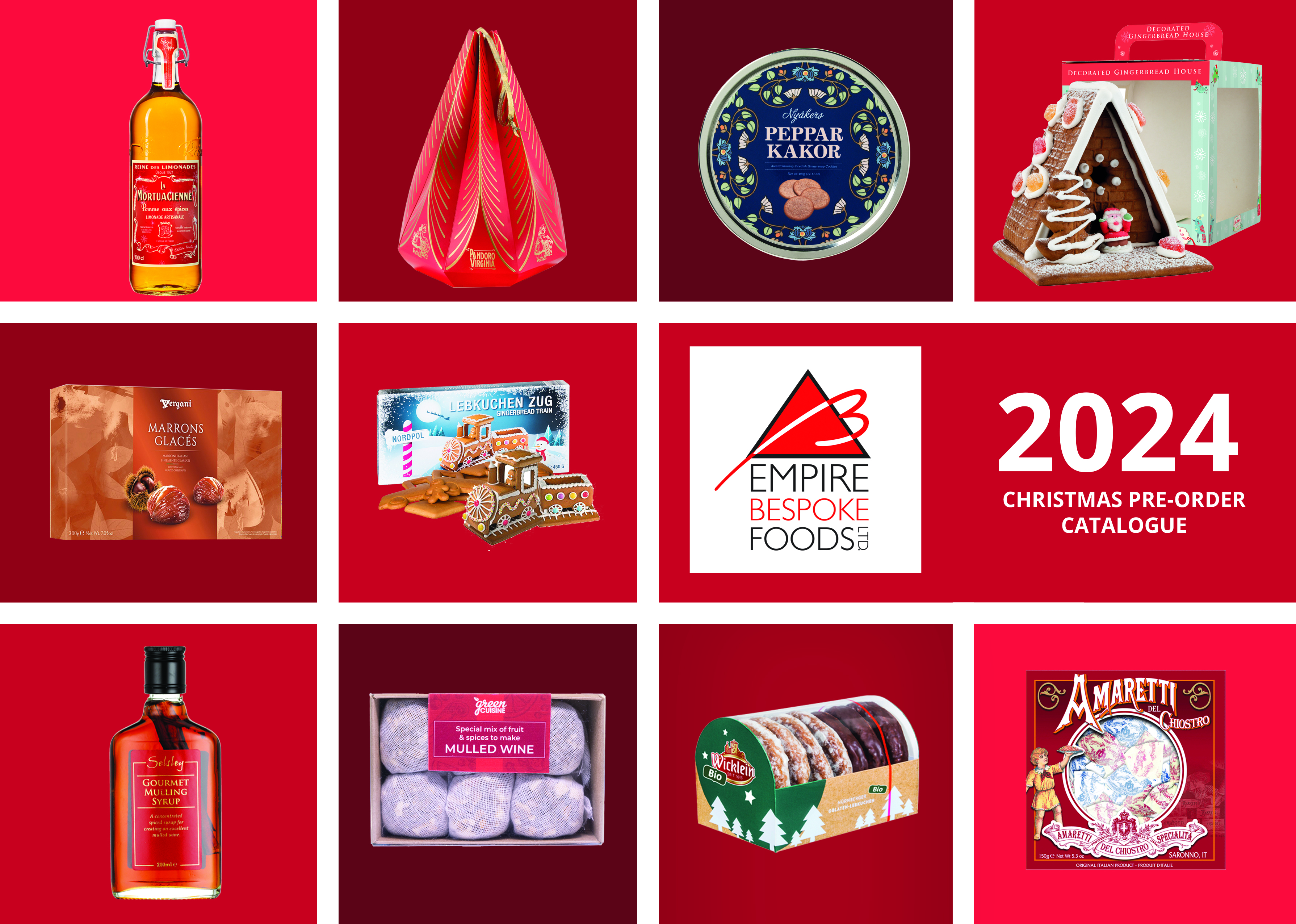 Empire Bespoke Foods Christmas Pre Order catalogue