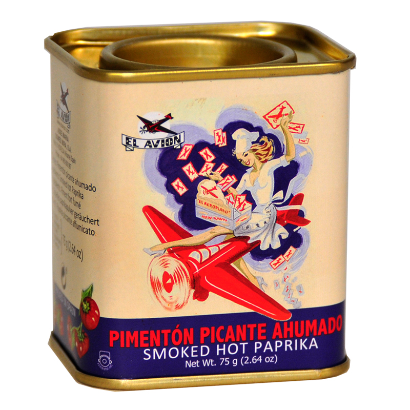 Pimenton Dulce - Smoked Hot Paprika Retro Tin
