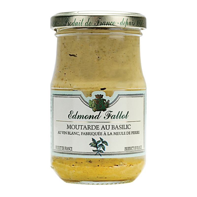 French Dijon Mustard with Basil