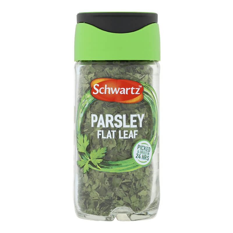 Flat Leaf Parsley in Jar