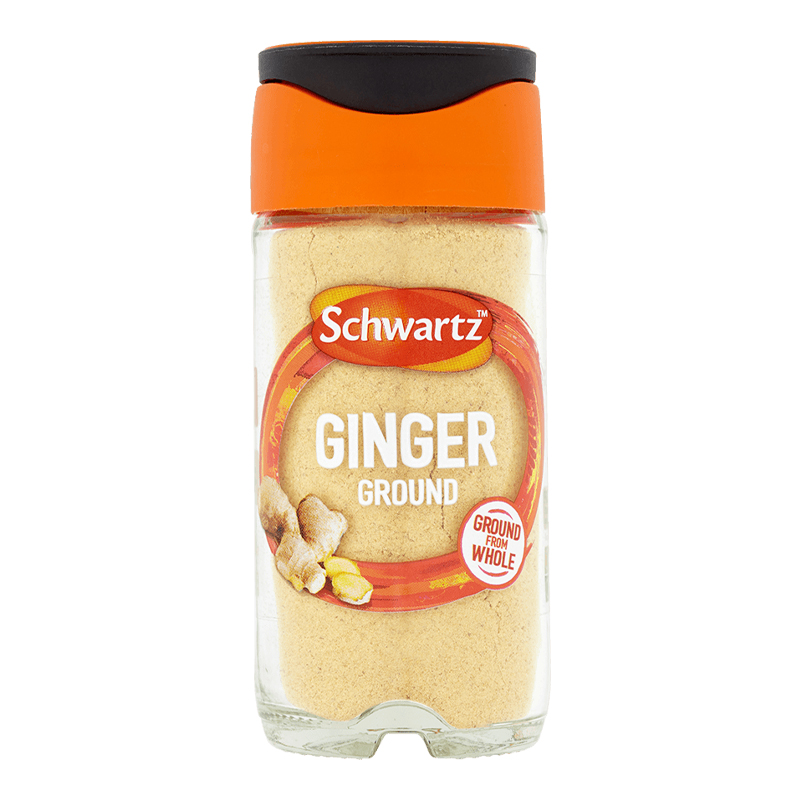 Ground Ginger in Jar