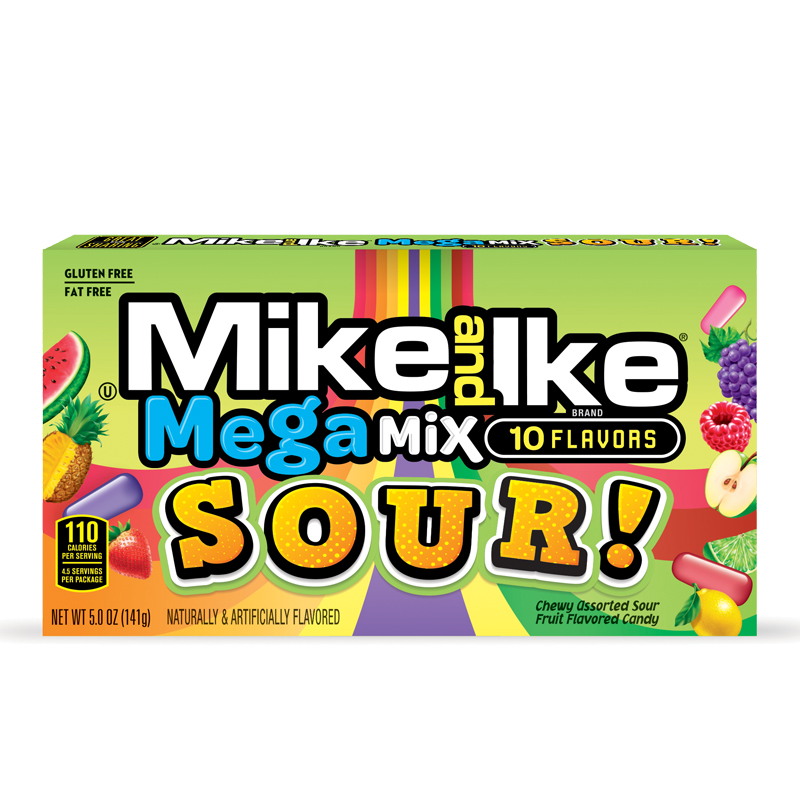 Mega Mix Sour Theatre Box - 10 Delicious Sour Flavours!