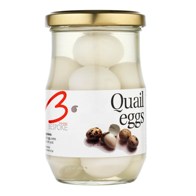 Cooked and Peeled Quail Eggs