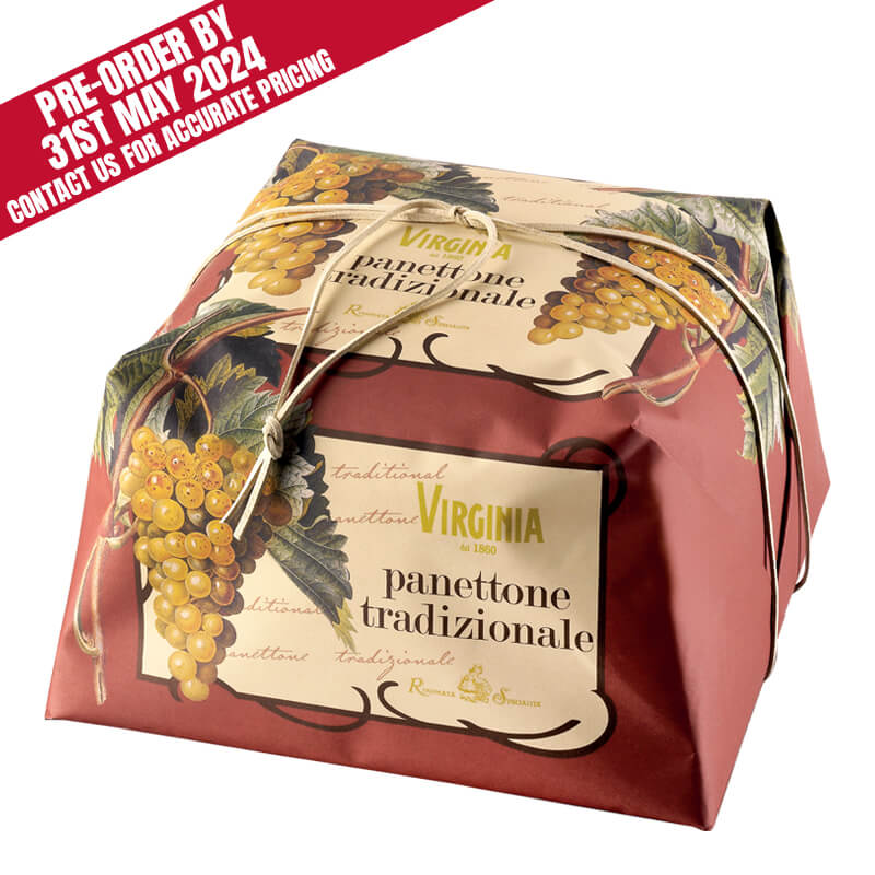 Traditional Hand-wrapped Panettone (Pre-Order Only)
