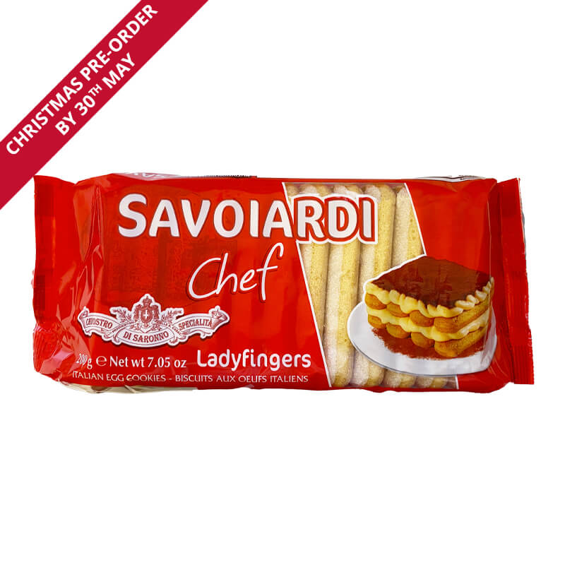 Italian Savoiardi (Lady Fingers Biscuits) In Tray (Pre-Order Only)